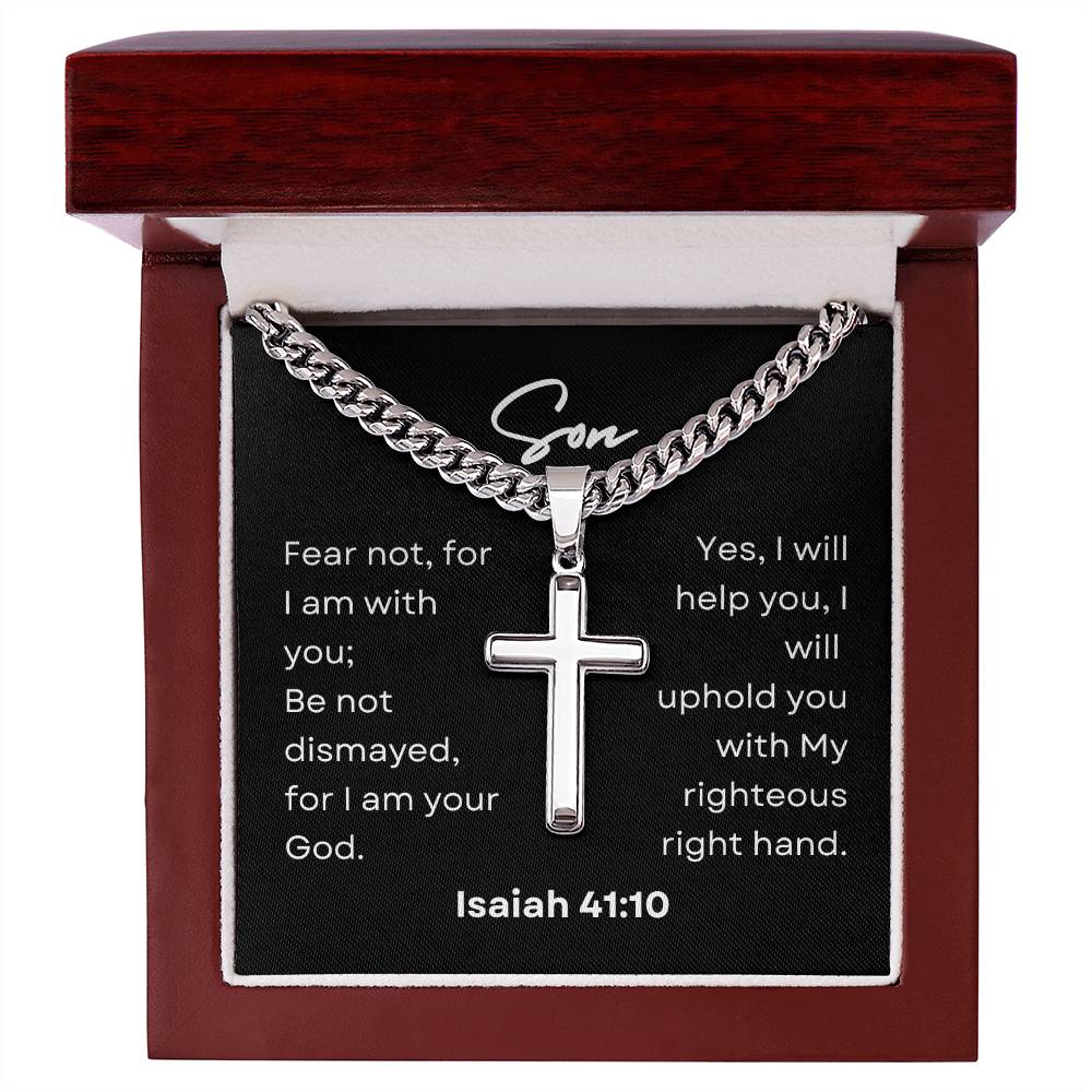 Son, Fear Not | Artisan Cross Necklace