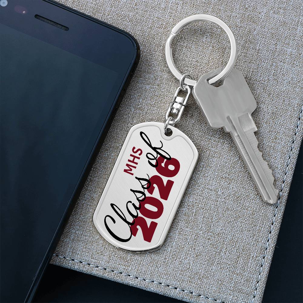 Class of [YEAR] | Personalized | Keychain