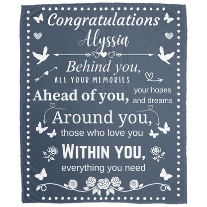 You Have Everything You Need | Personalized | Throw Blanket