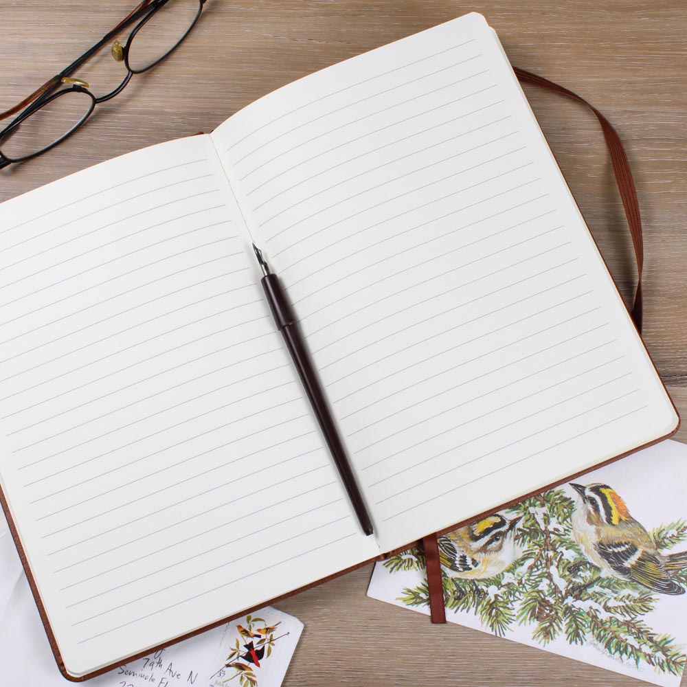 Birth Flower | Personalized | Lined Writer's Journal