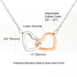 Always Have Your Back | Interlocking Hearts Necklace