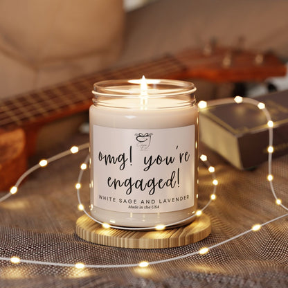 You're Engaged Soy Candle | Non-Toxic | 9oz
